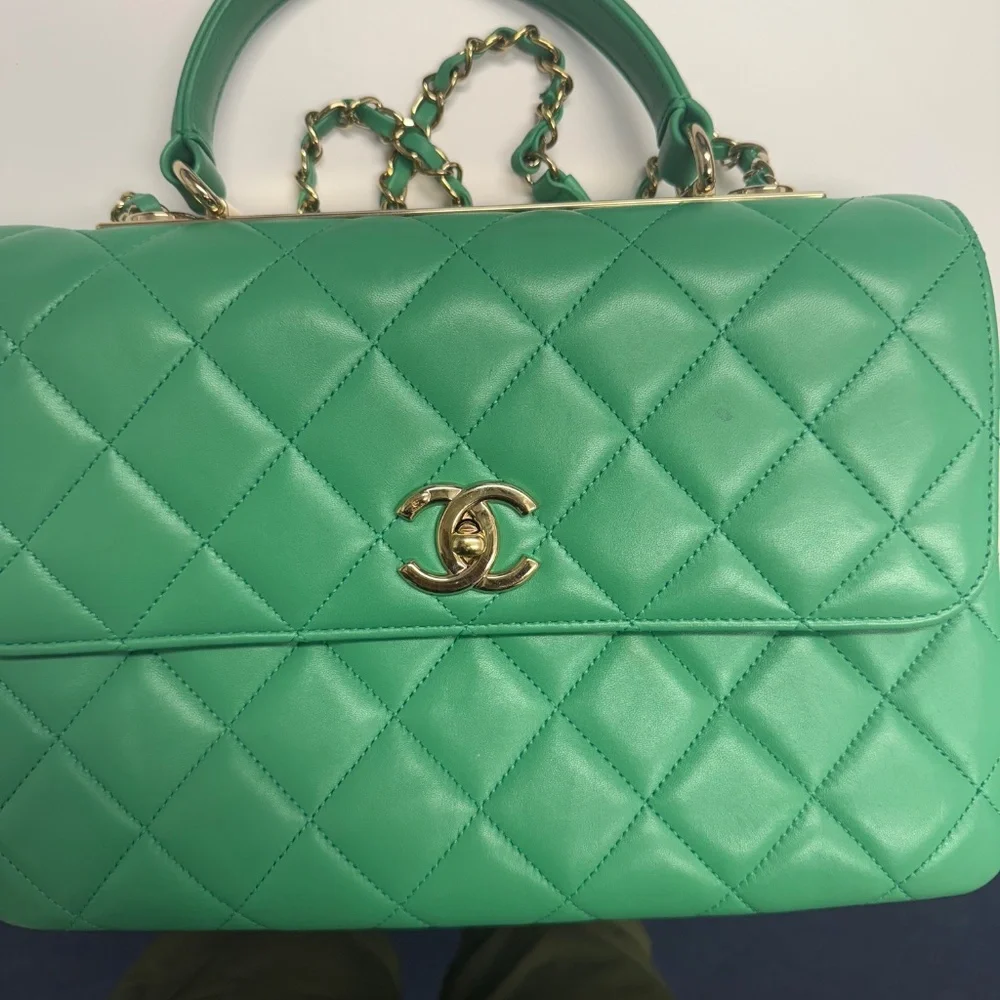 CHANEL CC Flap Handle Bag - Picture 10 of 11
